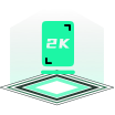 2K光学镜面屏 